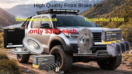Ready for 2026: High-Quality Front Brake Kits for Your VW Amarok or Toyota Hilux for only $399!
