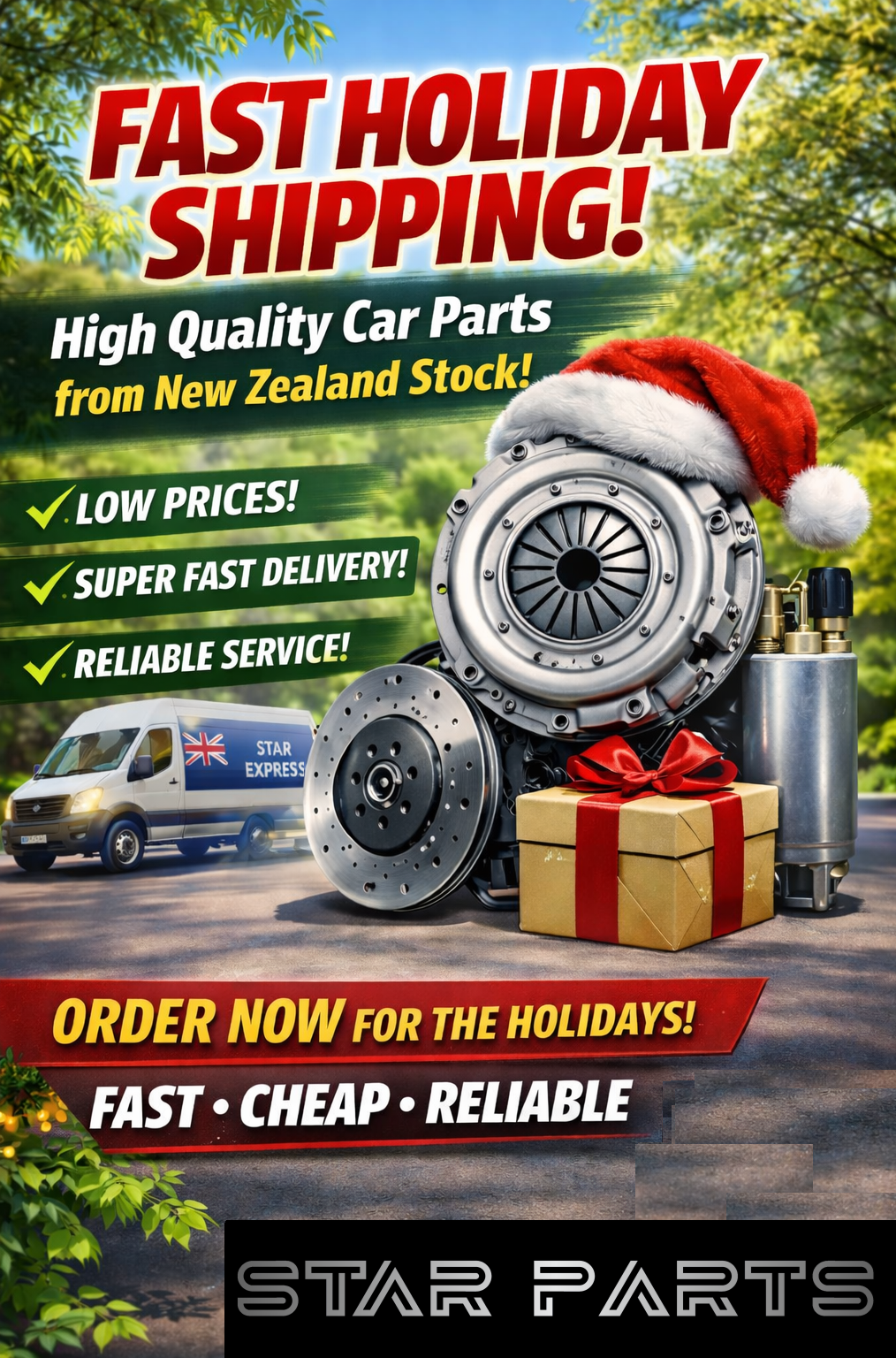 Fast, Affordable & Reliable Car Parts – Delivered Across NZ This Holiday Season