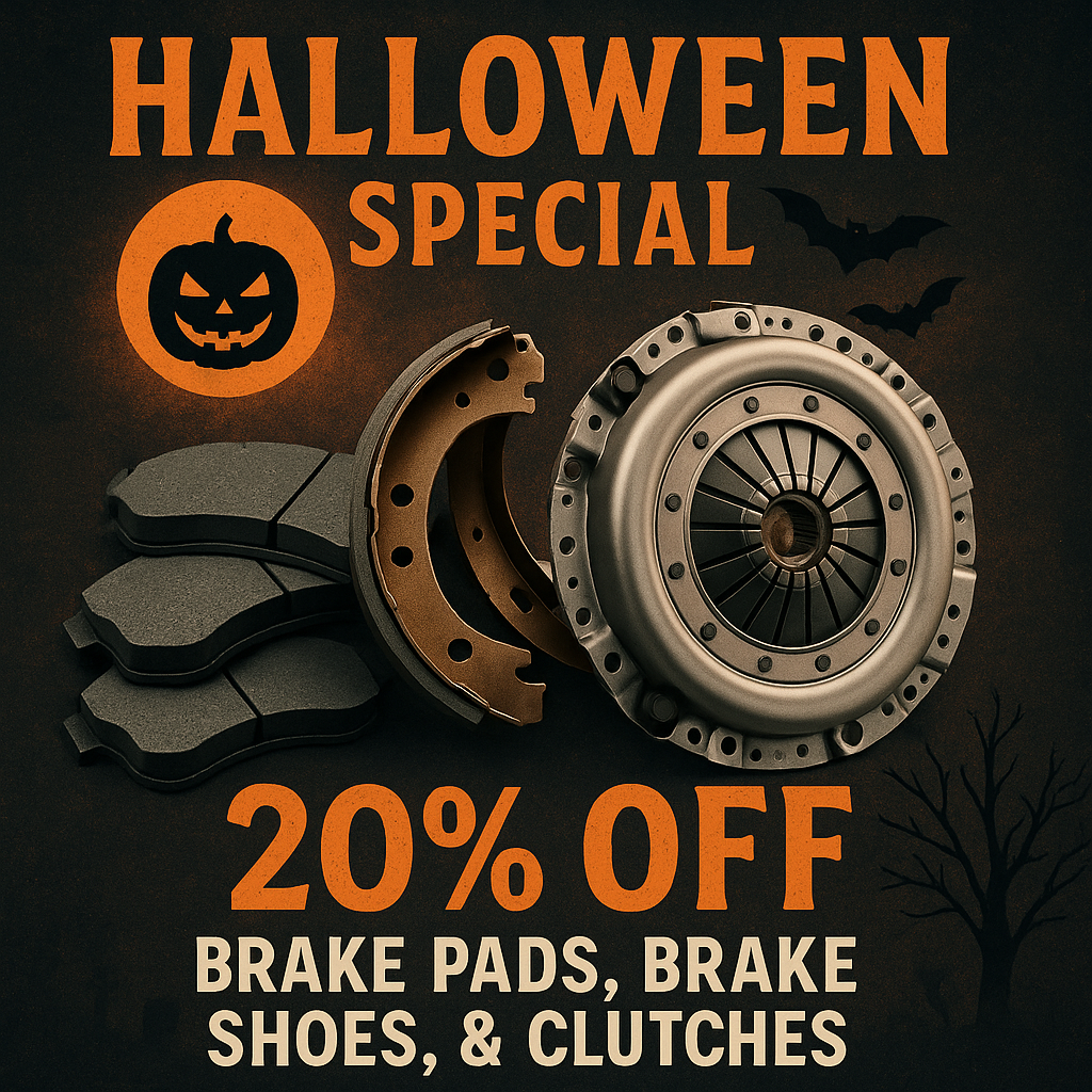 🎃 Stop Scaring Your Brakes – Our Halloween Sale is Here! 👻