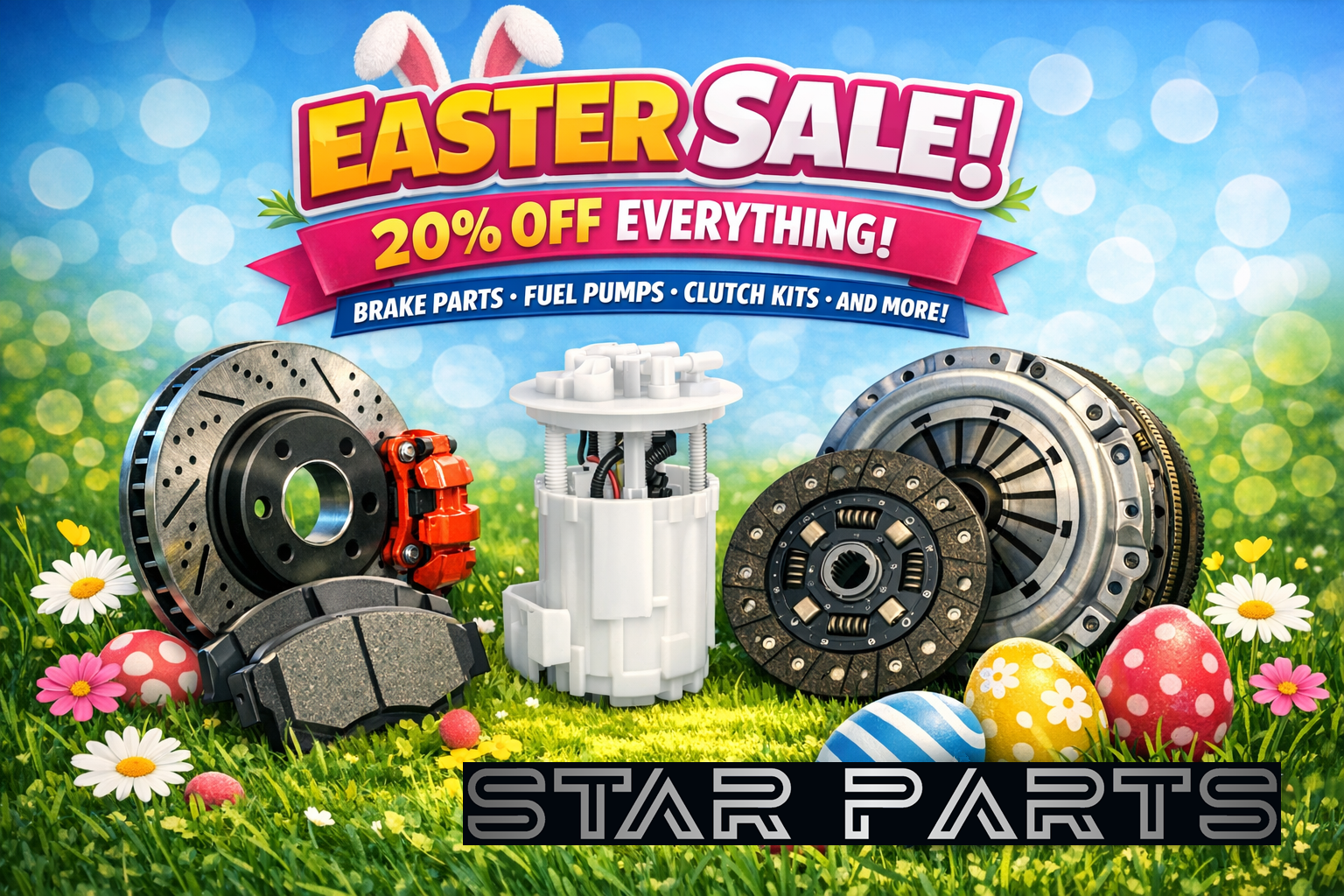 Star Parts Easter Sale – 20% Off Storewide with the discount code EASTER26!
