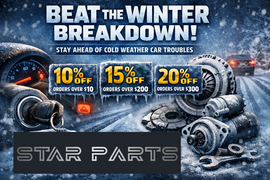 Starter motors and clutches take a beating in cold weather. Stay ahead of breakdowns.