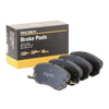 Brake pad set front HYUNDAI, HYUNDAI SONATA V, HYUNDAI SONATA VI, KIA CARENS I MPV, KIA CARENS III MPV, KIA SPORTAGE II, KIA SPORTAGE III