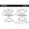 Brake pad set front BMW 1 3 5 X1 Z4, JAGUAR X-TYPE I