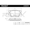 Brake pad set rear LEXUS ES HS, TOYOTA CAMRY MARK X ZIO I RAV SAI