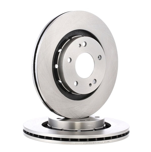 Pair of brake discs front CITROËN, MITSUBISHI OUTLANDER I, MITSUBISHI OUTLANDER II, PEUGEOT