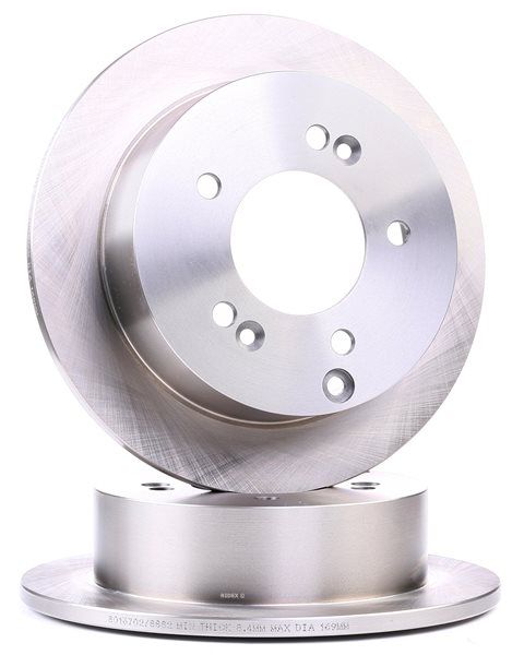 Pair of brake discs rear HYUNDAI SONATA V TUCSON XG, KIA MAGENTIS II SPORTAGE II