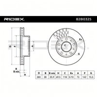 brake disc fiat ducato front