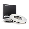 Pair of brake discs front HYUNDAI SANTA, KIA SORENTO II